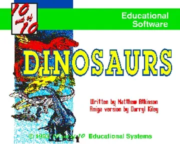 10 out of 10 - Dinosaurs_Disk2